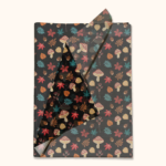 Mushrooms and maple leaves