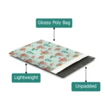 Gingerbread Houses Poly Mailers - Image 3