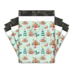 Gingerbread Houses Poly Mailers - Image 2