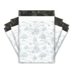 Blue Toile Poly Mailers - Image 2