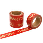 Thank you kraft paper packing tape - 2″×20 m - Image 5